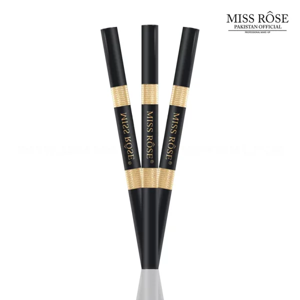 Miss Rose Fashion 2 in 1 Eyebrows Pen with spoolie - Image 4